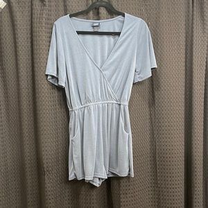 Blue daytrip romper